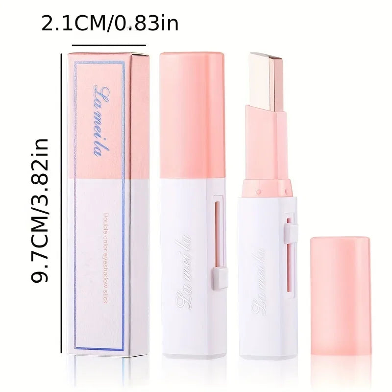 Glam Duo Eye Shadow Stick - creamy easy-to- apply eye color crayon             