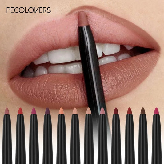 Contour Matte Lip Liner- with matte finish, prevents color bleeding