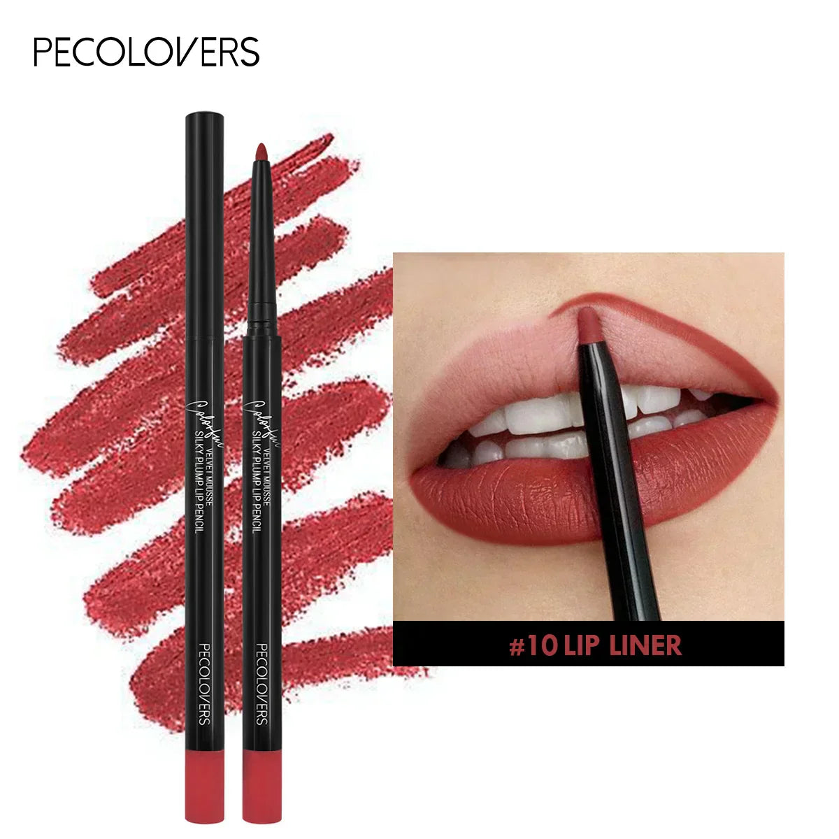 Contour Matte Lip Liner- with matte finish, prevents color bleeding